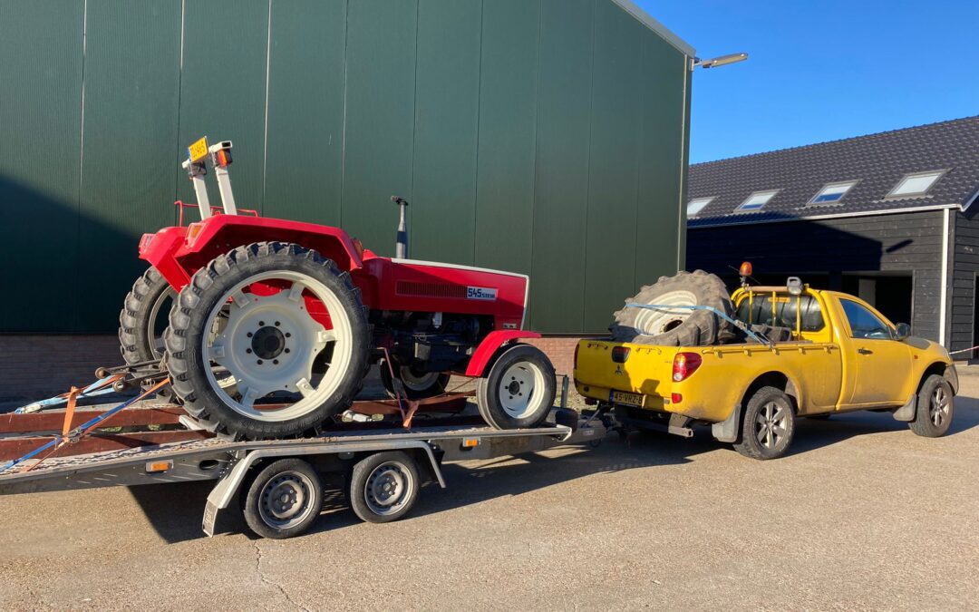 We zijn de trotse eigenaars van een Steyer 545